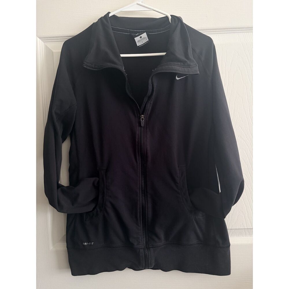 Nike Dri fit zip up swearter